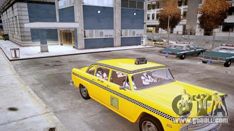 Checker Marathon 1977 Taxi V.1 for GTA 4