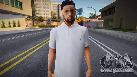 Young man with a beard for GTA San Andreas