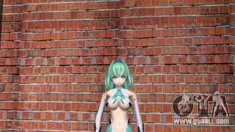 Green Heart from Hyperdimension Neptunia for GTA Vice City