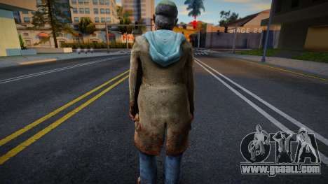 Zombie skin v9 for GTA San Andreas