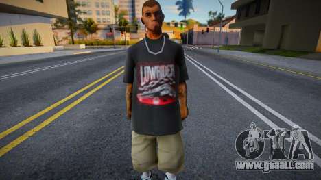 A young guy with a tattoo for GTA San Andreas