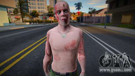 Zombie skin v12 for GTA San Andreas