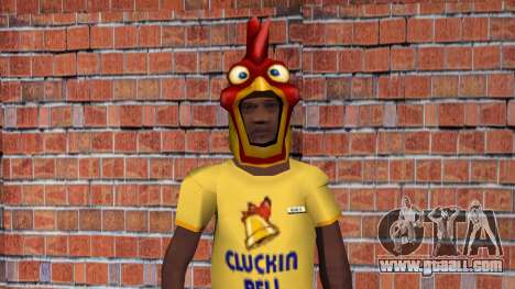 Cluckin Bell Worker in San Andreas for GTA Vice City