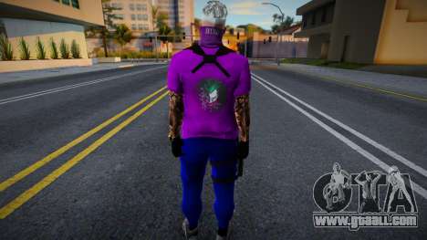 Joker GanG Skin v3 for GTA San Andreas