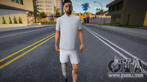 Young man with a beard for GTA San Andreas