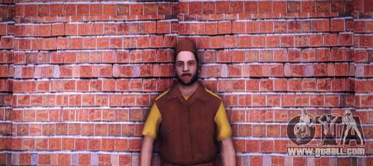 Seller of burgers HD for GTA Vice City
