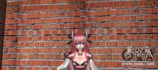 Kotori Itsuka from Date a Live for GTA Vice City