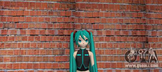 Miku Hatsune v2 for GTA Vice City