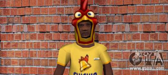 Cluckin Bell Worker in San Andreas for GTA Vice City