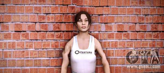 Chell from Portal 2 for GTA Vice City