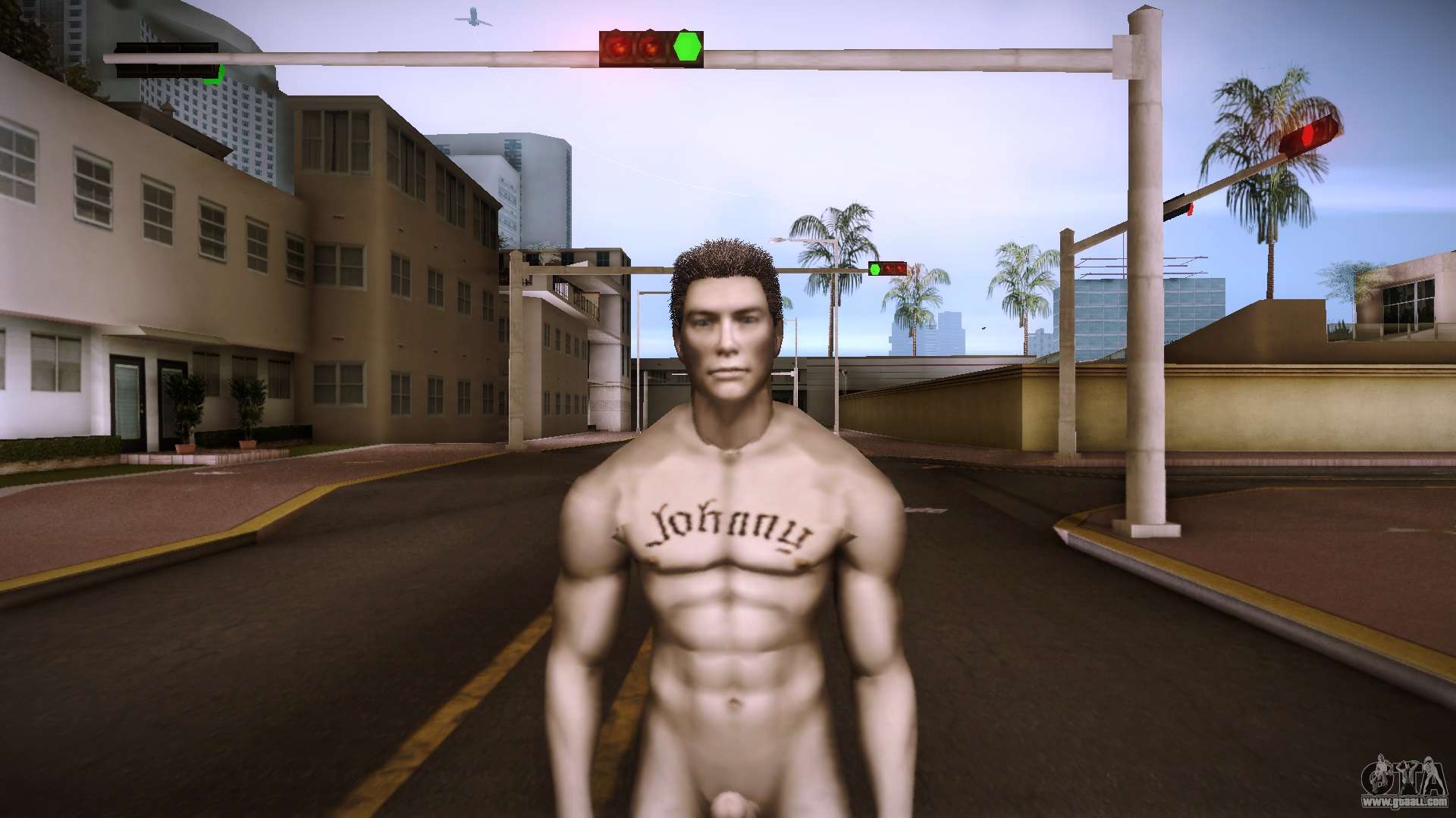 Johnny Cage Nude for GTA Vice City