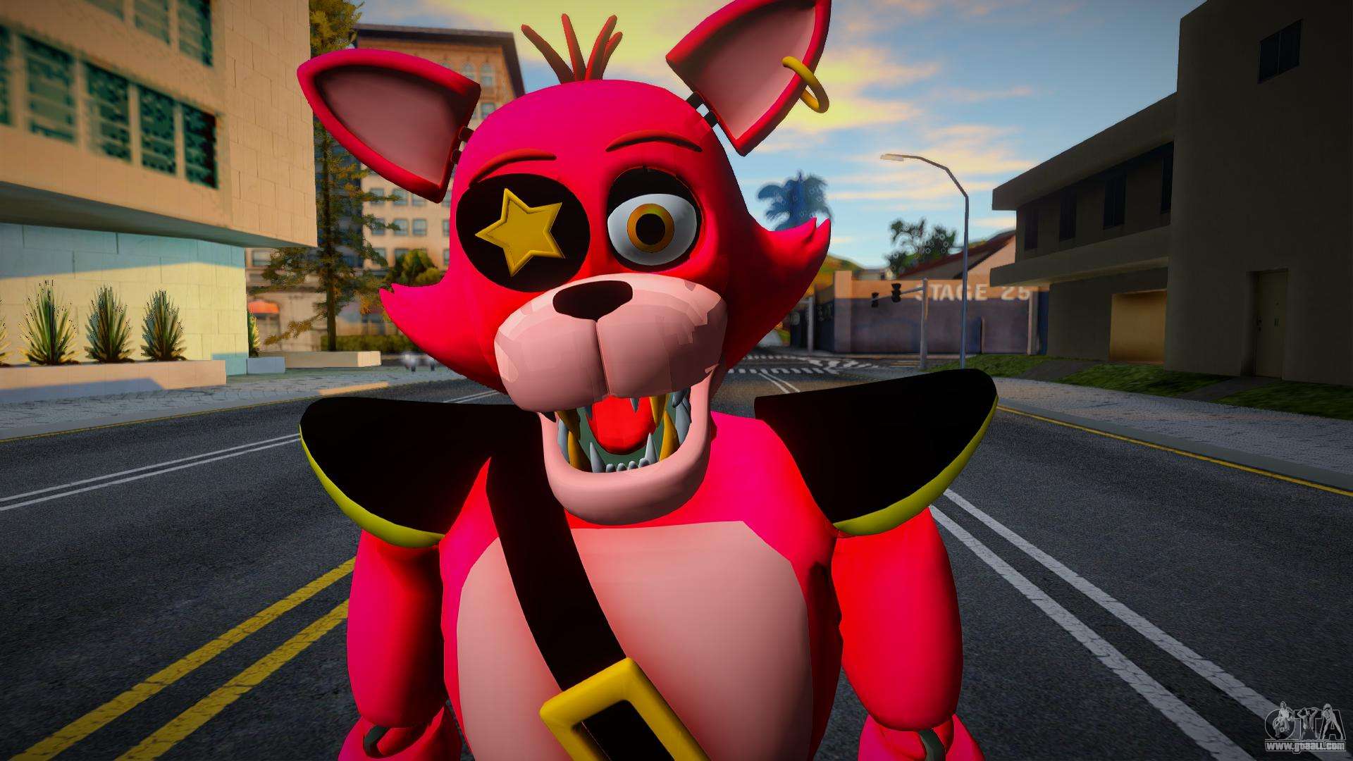 Withered Foxy para GTA San Andreas