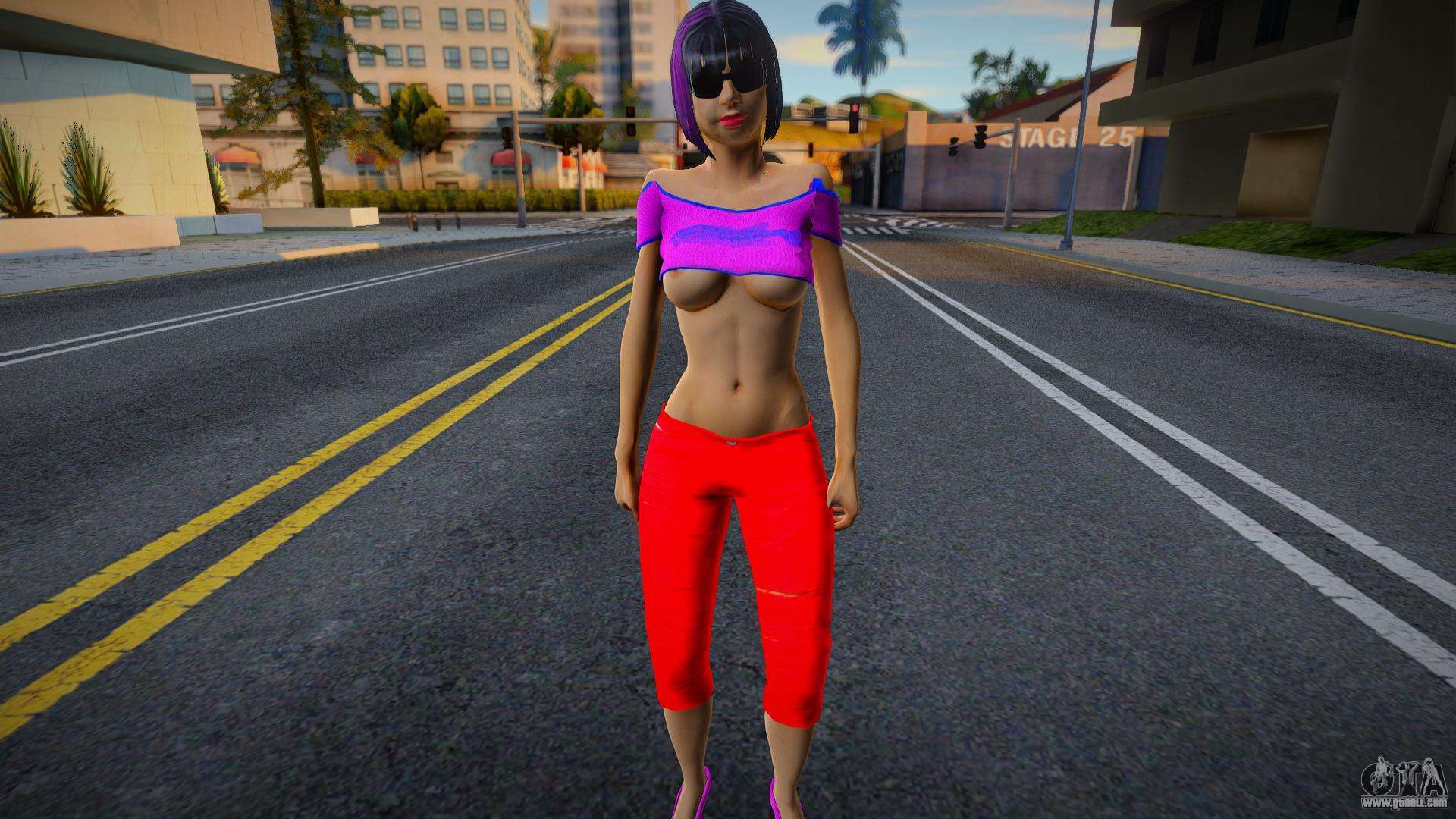 Sexy girl v1 for GTA San Andreas photo