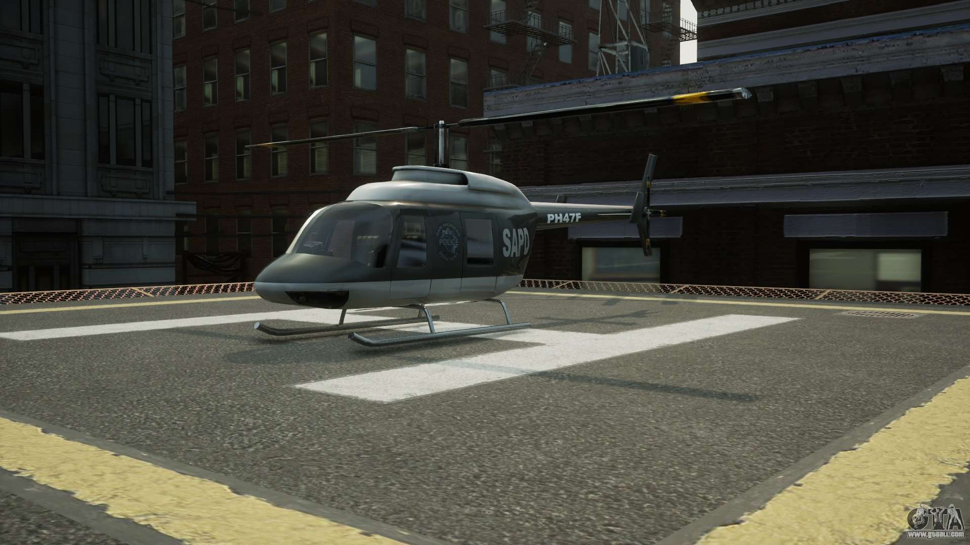 Download Disabled shooting from police helicopter for GTA San Andreas