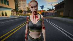 Zombie skin v4 for GTA San Andreas