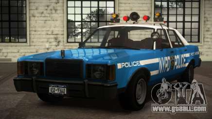 Ford Granada 1977 New York Police Department for GTA 4