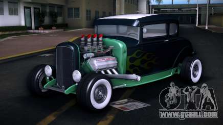 1931 Ford Model A Coupe Hot Rod Flame for GTA Vice City