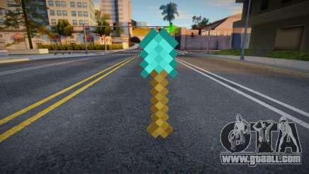 Minecraft Shovel for GTA San Andreas