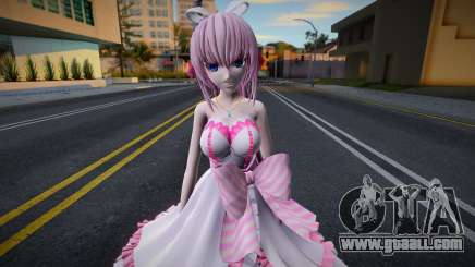 White Dress Luka for GTA San Andreas