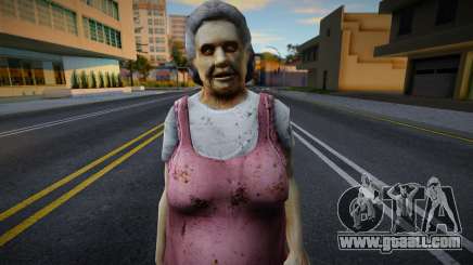 Zombie skin v10 for GTA San Andreas