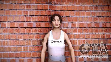 Chell from Portal 2 for GTA Vice City