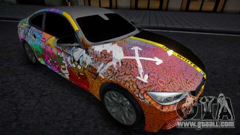 BMW M4 Two face Fist for GTA San Andreas