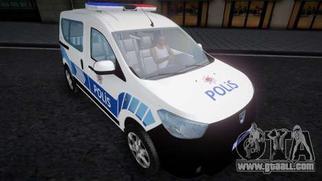 Dacia Dokker 1.5 Dci Ambiance Polis for GTA San Andreas