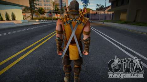 Scorpion MKX Ninjutsu for GTA San Andreas