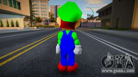 Luigi (SuperMario 64) for GTA San Andreas