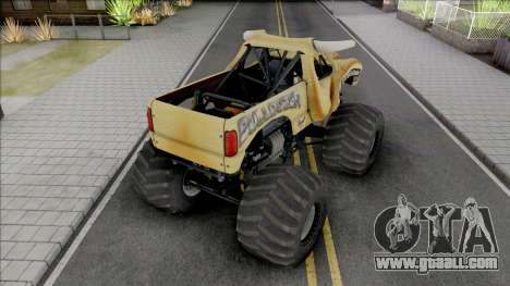 Monster Bulldozer from Monster Jam for GTA San Andreas
