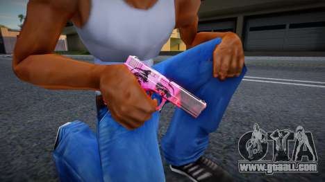 Pinkeye Pistol Mod for GTA San Andreas