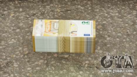 Realistic Banknote Euro 50