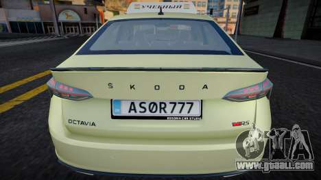 Skoda Octavia RS 2020 Training Center for GTA San Andreas
