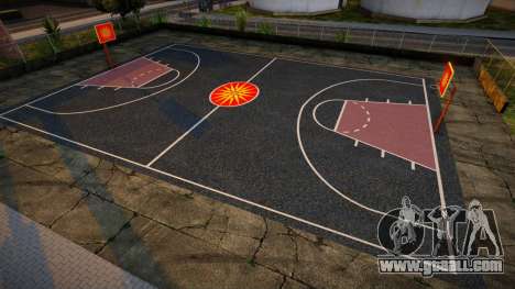 Macedonian Basket Court at Playa del Seville HQ for GTA San Andreas