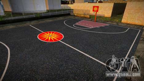 Macedonian Basket Court at Playa del Seville HQ for GTA San Andreas