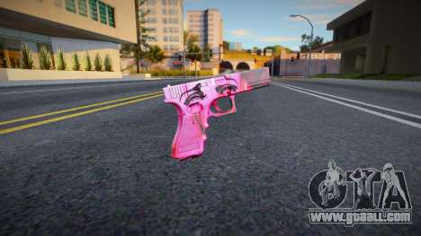 Pinkeye Pistol Mod for GTA San Andreas