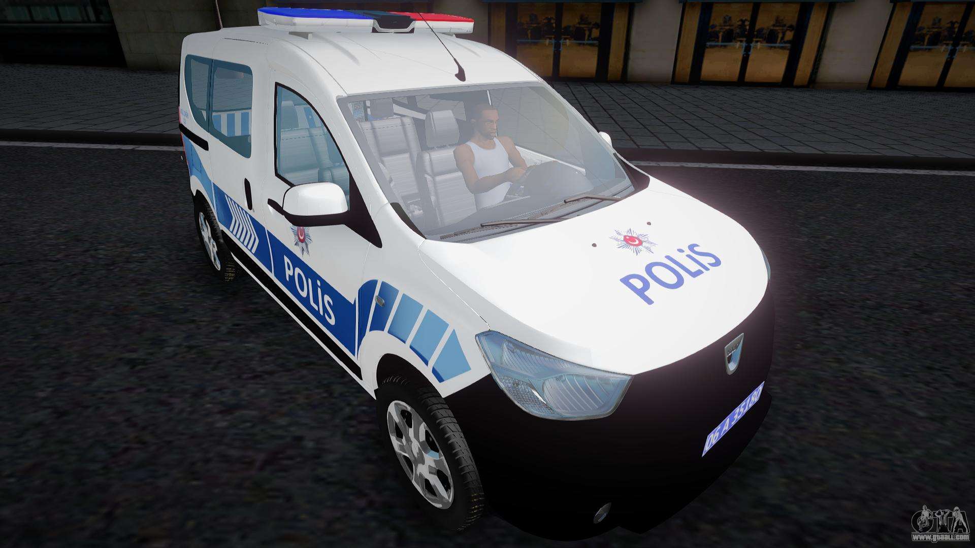 Dacia Dokker 1.5 Dci Ambiance Polis for GTA San Andreas