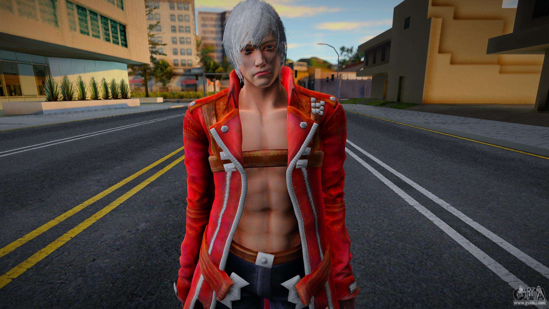 Download Demon Dante from the game Devil May Cry 4 for GTA San Andreas