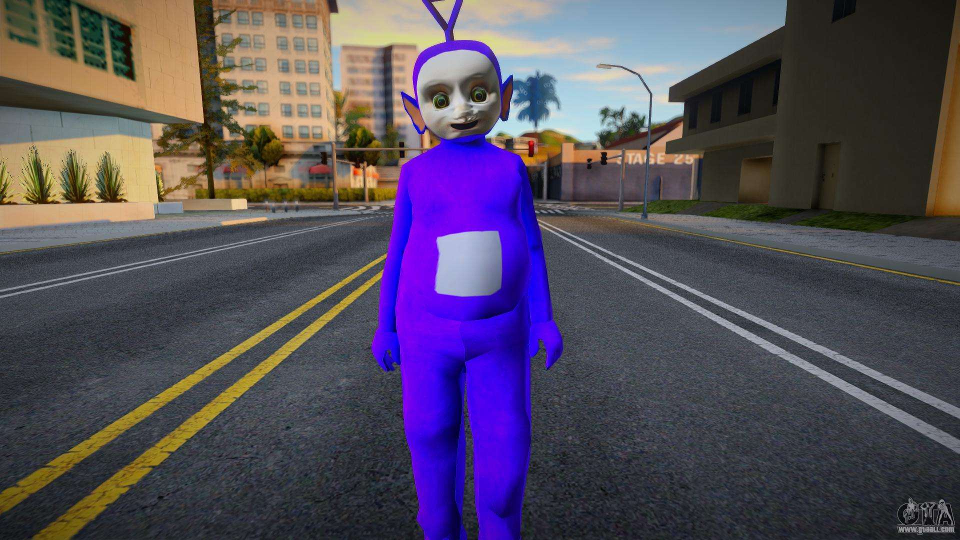 Slendytubbies 3 Tinky Winky Skin for GTA San Andreas