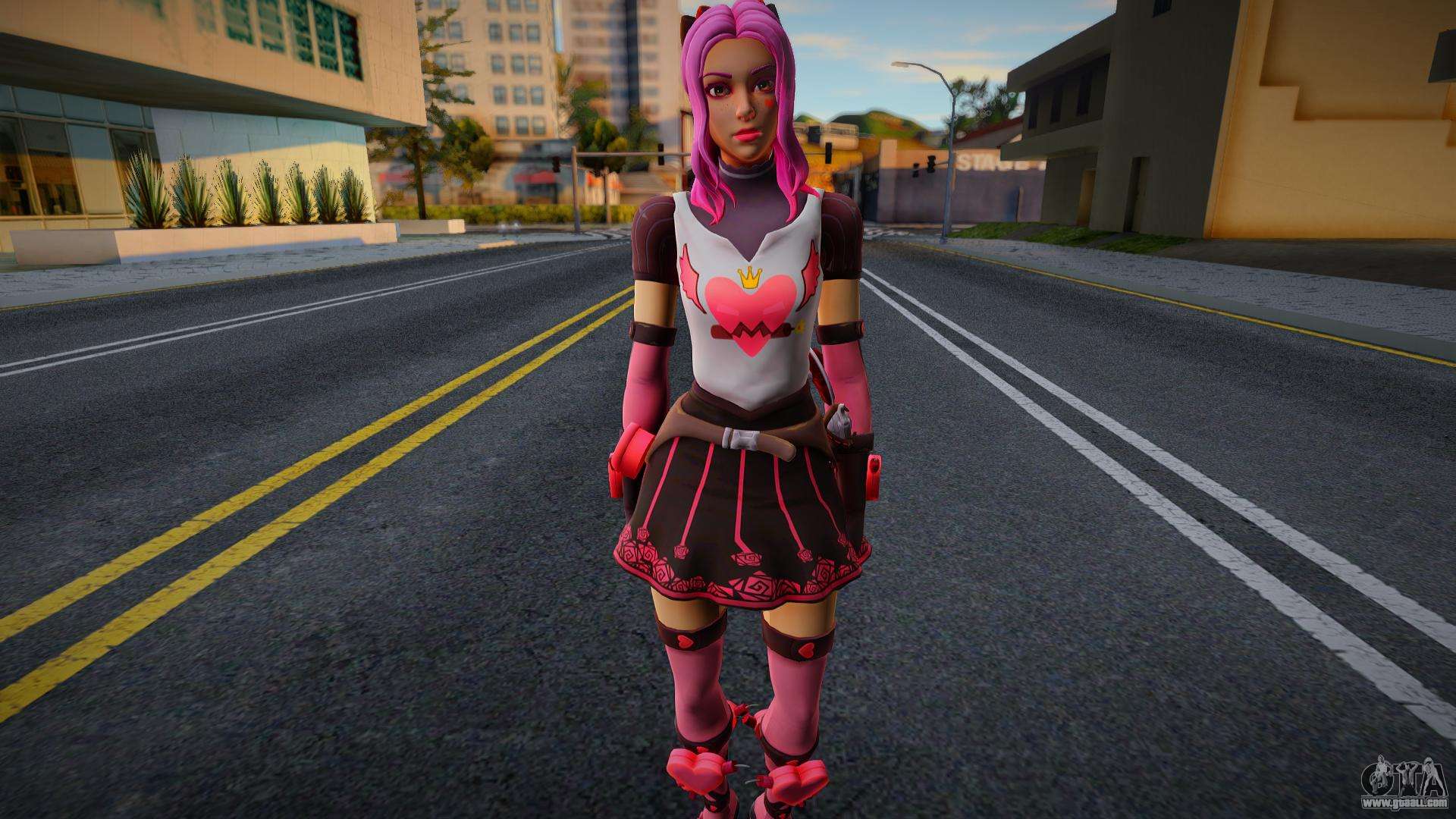 Download Sylvie from Fortnite for GTA San Andreas