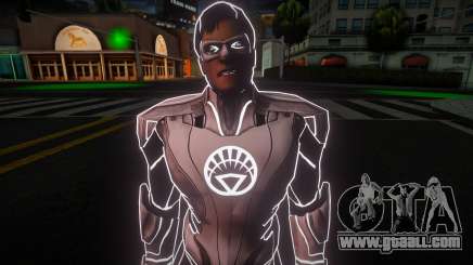 Green Lantern (White) for GTA San Andreas