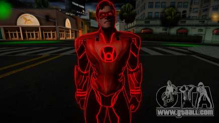 Green Lantern (Red) for GTA San Andreas