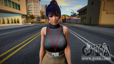 DOAXVV Nyotengu - Yom Office Wear for GTA San Andreas