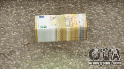 Realistic Banknote Euro 50 for GTA San Andreas Definitive Edition