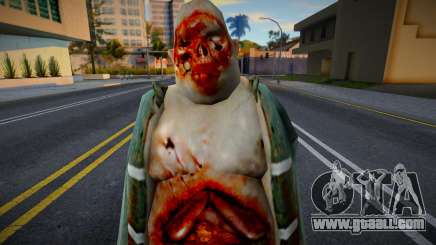 Zombie ciccione for GTA San Andreas