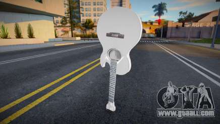 White guitar by Viktor Tsoi for GTA San Andreas
