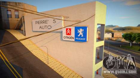Pierre Auto (Peugeot-Citroen Dealer) for GTA San Andreas