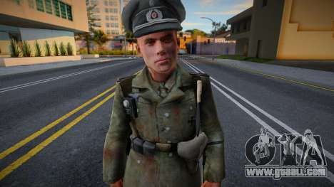 Wehrmacht officer for GTA San Andreas