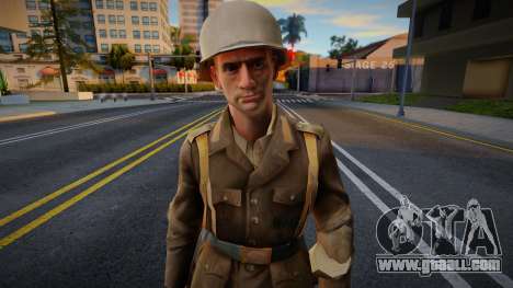 German Soldier (Africa) from Call of Duty 2 for GTA San Andreas