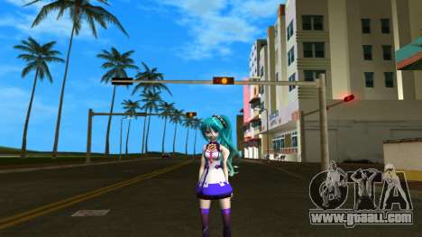 Yu from Neptunia Virtual Stars for GTA Vice City